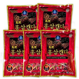 금산 고려 홍삼캔디, 800g, 5개