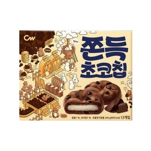 청우식품 쫀득초코칩, 240g, 1개