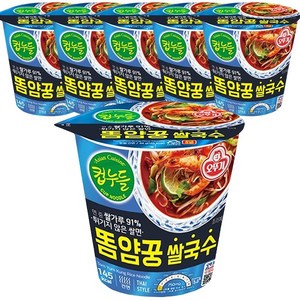 [오뚜기] 컵누들 톰얌꿍 쌀국수 컵 44g(한박스), 44g, 6개