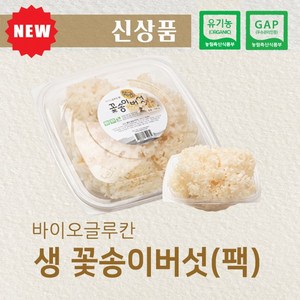 유기농 GAP 인증 국내산 생꽃송이버섯 100g (팩), (4팩): 1개, 4개