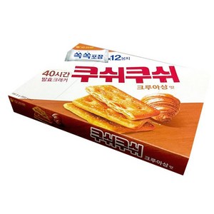 쿠쉬쿠쉬 크루아상맛, 196.8g, 1개