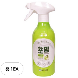 유한양행 포밍 스프레이 주방세제 용기, 485ml, 1개