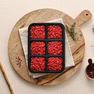 백십일 무항생제 한우 우둔 다짐육 300g, 대용량 2번(중기), 1개