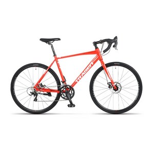 트라젠 로드자전거 아케인R3 듀얼레버 디스크브레이크 미조립, 오렌지510MM/미조립, 1개, 180cm