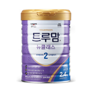 NEW 트루맘 뉴클래스 800g 2단계 3캔 (6개월부터 12개월까지), 3개