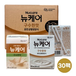 뉴케어 구수한맛 완전균형영양식, 30개, 200ml