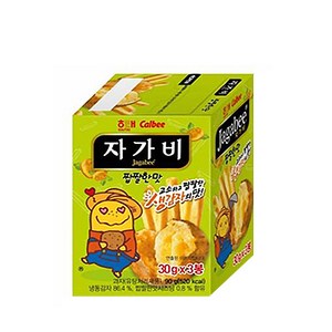 해태제과 자가비 짭짤한맛, 45g, 9개