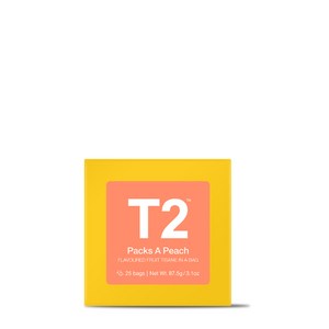 T2 팩스 어 피치 티백 박스 25개입 Packs A Peach Bio Tbag 25pk Box, 2ml, 1개