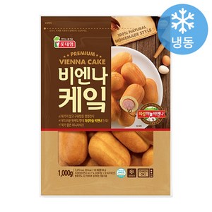 롯데 비엔나케익, 1kg, 5개