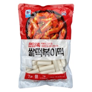 대림 한입쏙쌀떡볶이떡 1kg x 1개