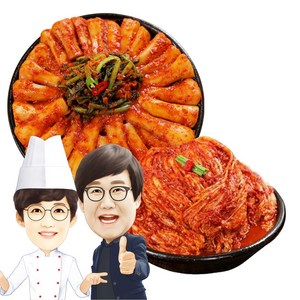 팽현숙 최양락의 맛있는 옛날 포기김치 2kg+총각김치 2kg, 1개, 4kg