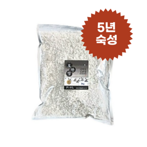 명품 소금 김막동 토판염 5년숙성 굵은입자 3kg(지퍼백), 1개, 3kg