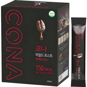 코나 마일드로스트 아메리카노 원두커피믹스, 0.9g, 150개입, 1개