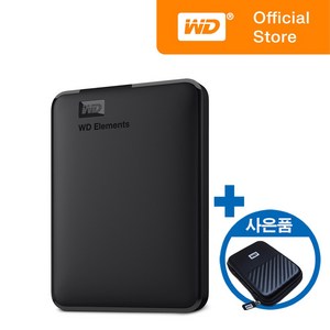 [WD대리점] WD Elements Potable 4TB 블랙 정품 공식인증