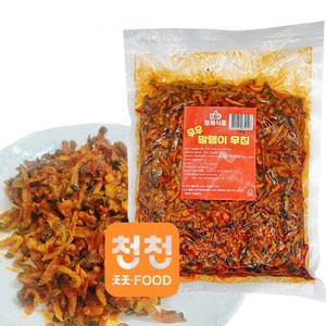 고향의 맛연변식 마른무우무침 반찬 즉석식품, 500g, 1개