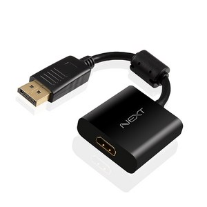 넥스트링크 TV 모니터 프로젝터 DP포트 - HDMI V1.2 액티브 변환 컨버터 NEXTLINK-DPH171