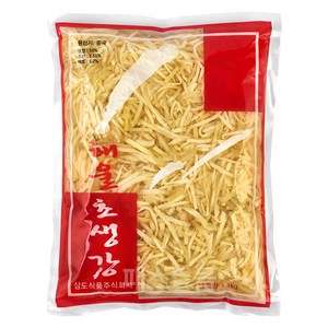 삼도식품 해울찬 채생강 백색(센기리쇼가 백색), 1개, 1kg