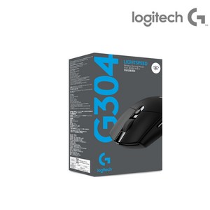 로지텍 LIGHTSPEED 무선 게이밍 마우스 G304, 블랙