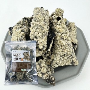 찹쌀 깨순이 김부각 대용량 180g, 180g.1개, 1개