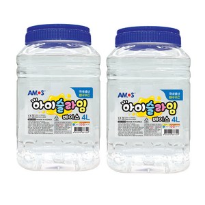 아모스 대용량 물풀, 4L, 2개