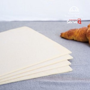 페이스트리용 사각시트 L 500g 5개입 2.5kg 냉동생지 빵 크루아상 크로플 삼양사 서브큐 [당일발송], 5개