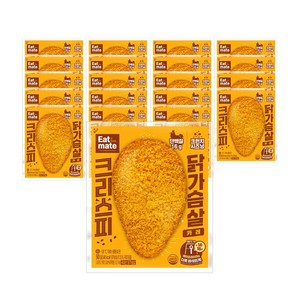[랭킹닭컴] 잇메이트 크리스피 닭가슴살 카레, 90g, 20개