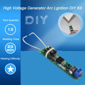 고전압 아크 점화기 DIY 키트 라이터 키트 아크 발생기 키트 DIY 전자 생산 스위트 DC3-5V, Parts