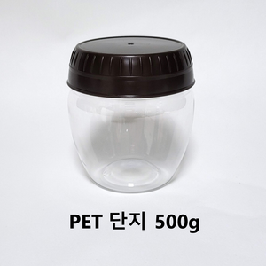 SD 대원단지 PET 항아리 (500g) 플라스틱 단지, 10개