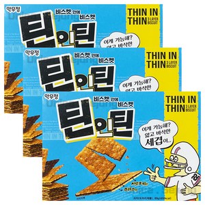 하늘처럼 막무정 틴인틴 세겹 비스켓, 89g, 3개