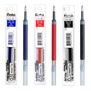 펜텔 pentel 에너겔 리필심 0.5/0.7mm LR7 LRN5, 0.7mm 메탈팁 LR7 파랑