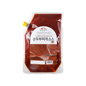 고추명가 순두부찌개소스 2kg, 1개