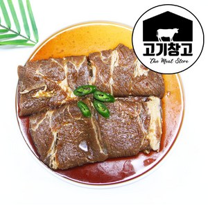 뼈없는 돼지양념왕구이 1.3kg(4대) 돼지갈비/돼지양념구이/돼지왕구이/멍석말이, 1개, 1.3kg