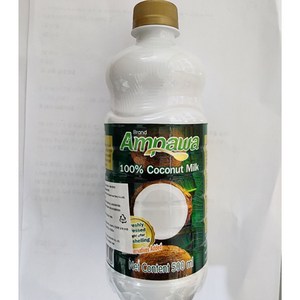 태국 암파와 코코넛 밀크 Ampawa 100% coconut milk woldfood, 500ml, 1개