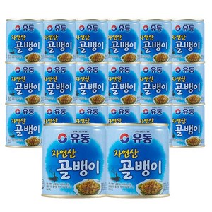 유동 자연산 골뱅이, 230g, 20개