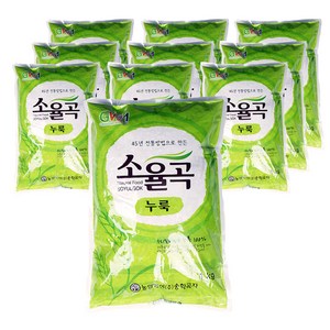 송학곡자 우리밀 누룩, 1kg, 10개