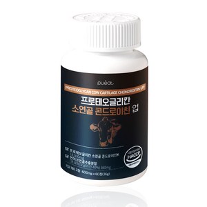 순수한건강 콘드로이친 소연골 프로테오글리칸 고함량 18 000mg, 1개, 60정