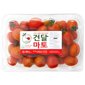 [정품] 프리미엄 고당도 스테비아 방울토마토, 2개, 500g