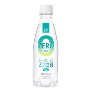 원에이엠 스파클링 라임, 350ml, 24개