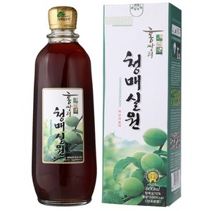 홍쌍리 매실 청매실원 매실발효액 매실엑기스 매실청, 600ml, 1개