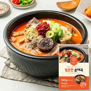 창구식품 얼큰한순대국(500g), 500g, 1개