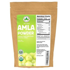 오가닉 암라가루 amla 암라 파우더 대용량 453g Organic Amla Powder 16oz, 1개