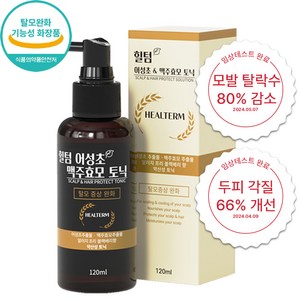 힐텀 어성초 맥주효모 탈모완화 두피토닉 쿨링스프레이, 120ml, 1개