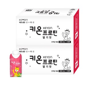 함소아 어린이 단백질 음료 키온 프로틴, 200ml, 36개, 딸기