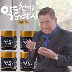 (홈쇼핑) 통째로 진하게 담은 천기 약도라지 진액고 4병 도라지 농축액, 100g, 4개