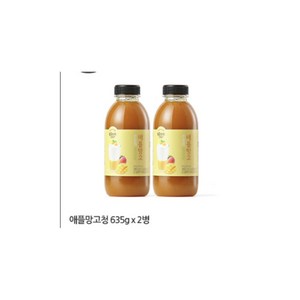 복음자리 진심의 과일청 망고청 635g 1병+1병 [원산지:국산], 망고청635g 1병+1병, 2개, 1개입