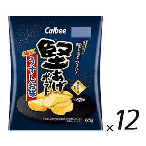 Calbee 카타아게 감자칩 소금맛 65g 12개