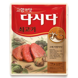 다시다 쇠고기, 750g, 1개