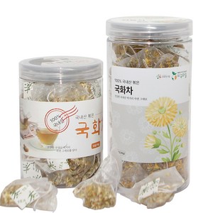 지구마을 국내산 삼각티백 전통차 국화차 티백차, 0.6g, 30개입, 1개