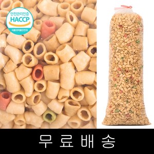 코리아푸드 마카로니 대롱과자, 1kg, 1개
