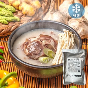 한우 소머리곰탕 소머리국밥 영양소머리곰탕 캠핑 밀키트(고기110g 대용량), 650g, 10개